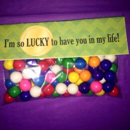St. Patrick's Day: I'm So Lucky To Have You In My Life Sandwich Bag Labels