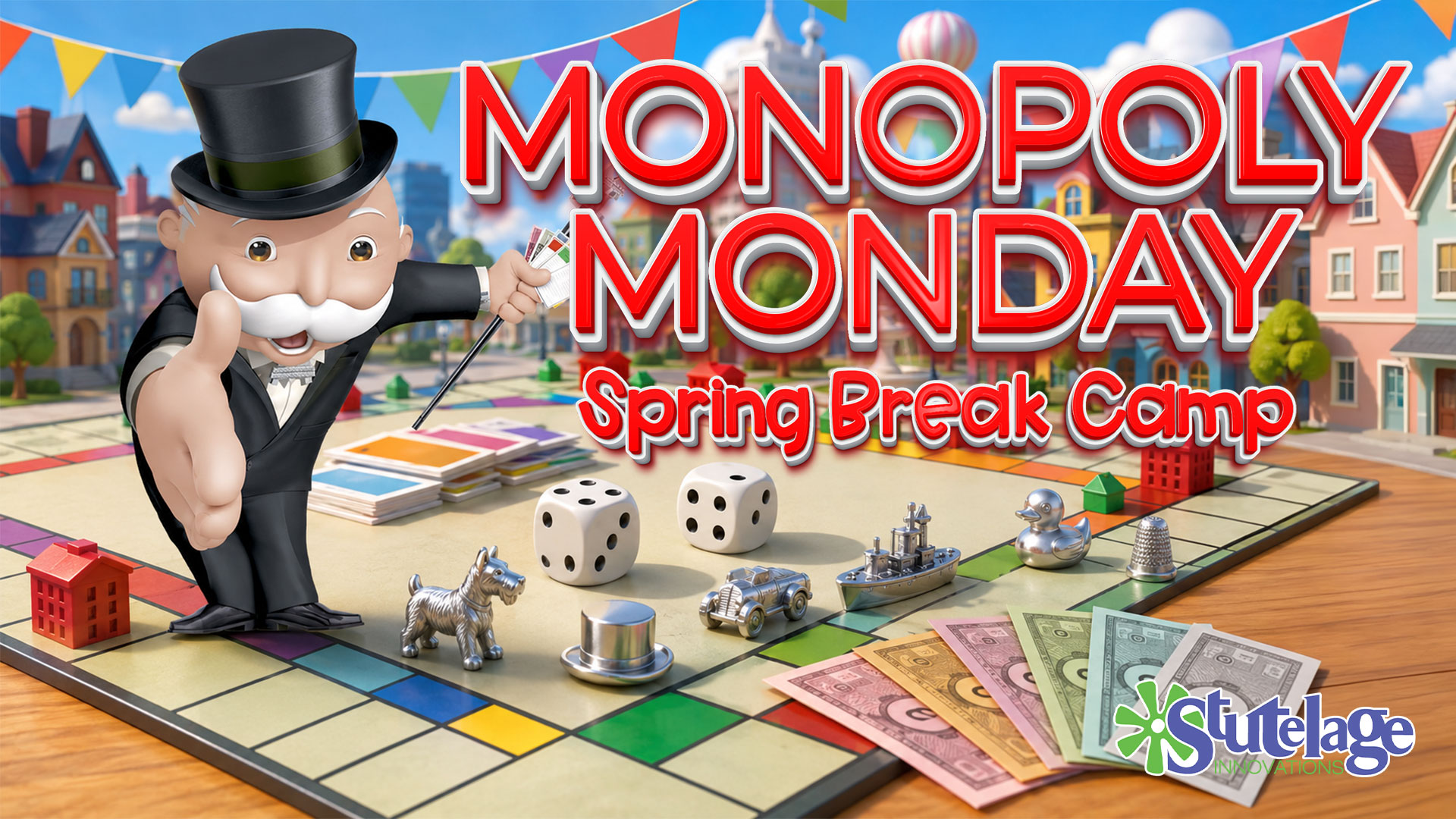 AM - Monopoly Monday Spring Break Camp - EAST AMHERST