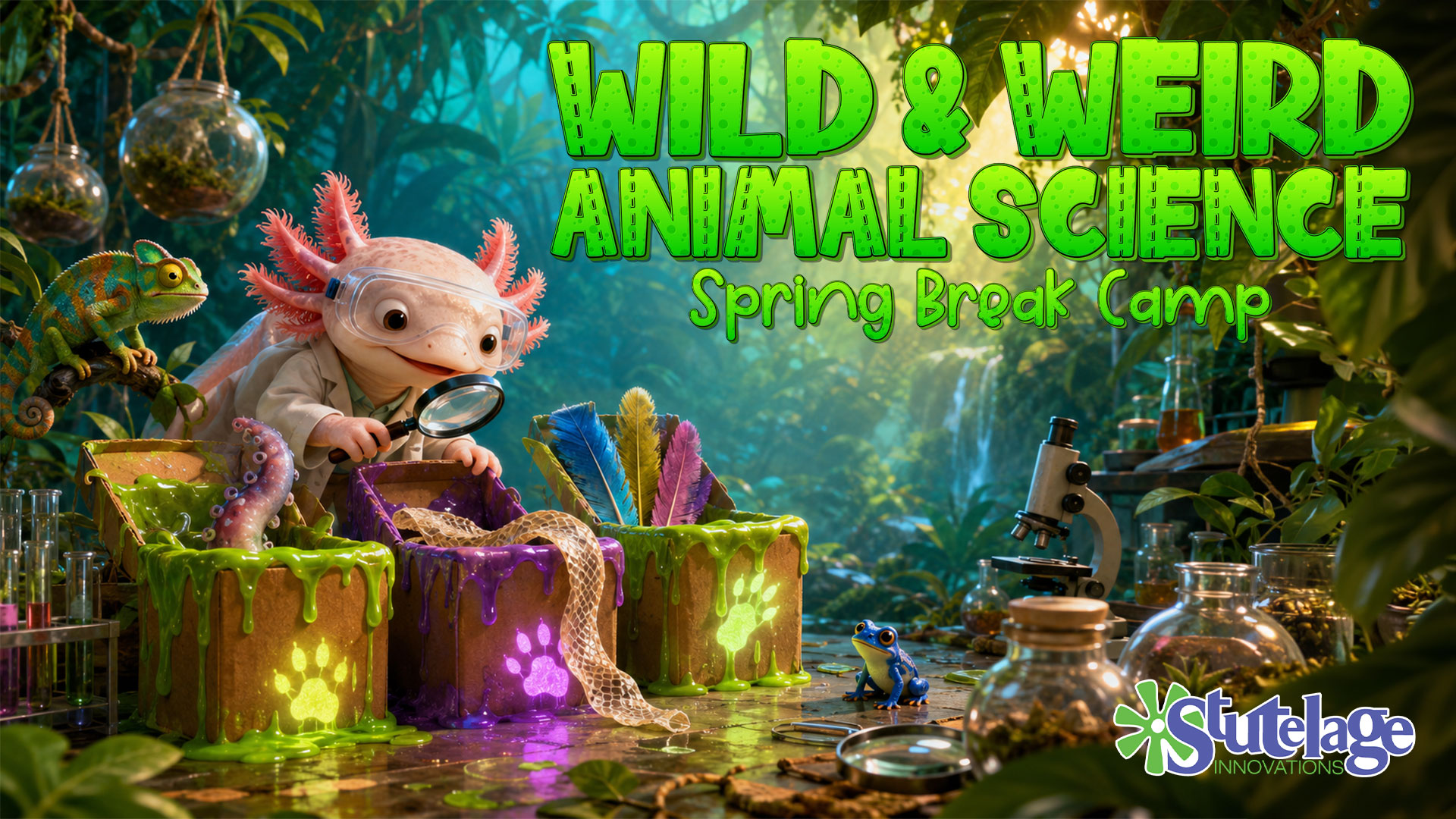AM - Wild & Weird Animal Science Spring Break Camp - KENMORE