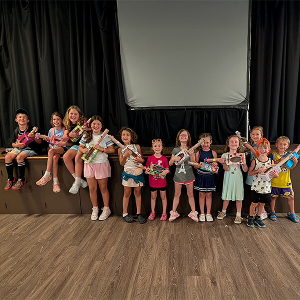 Stutelage campers during a camp activity
